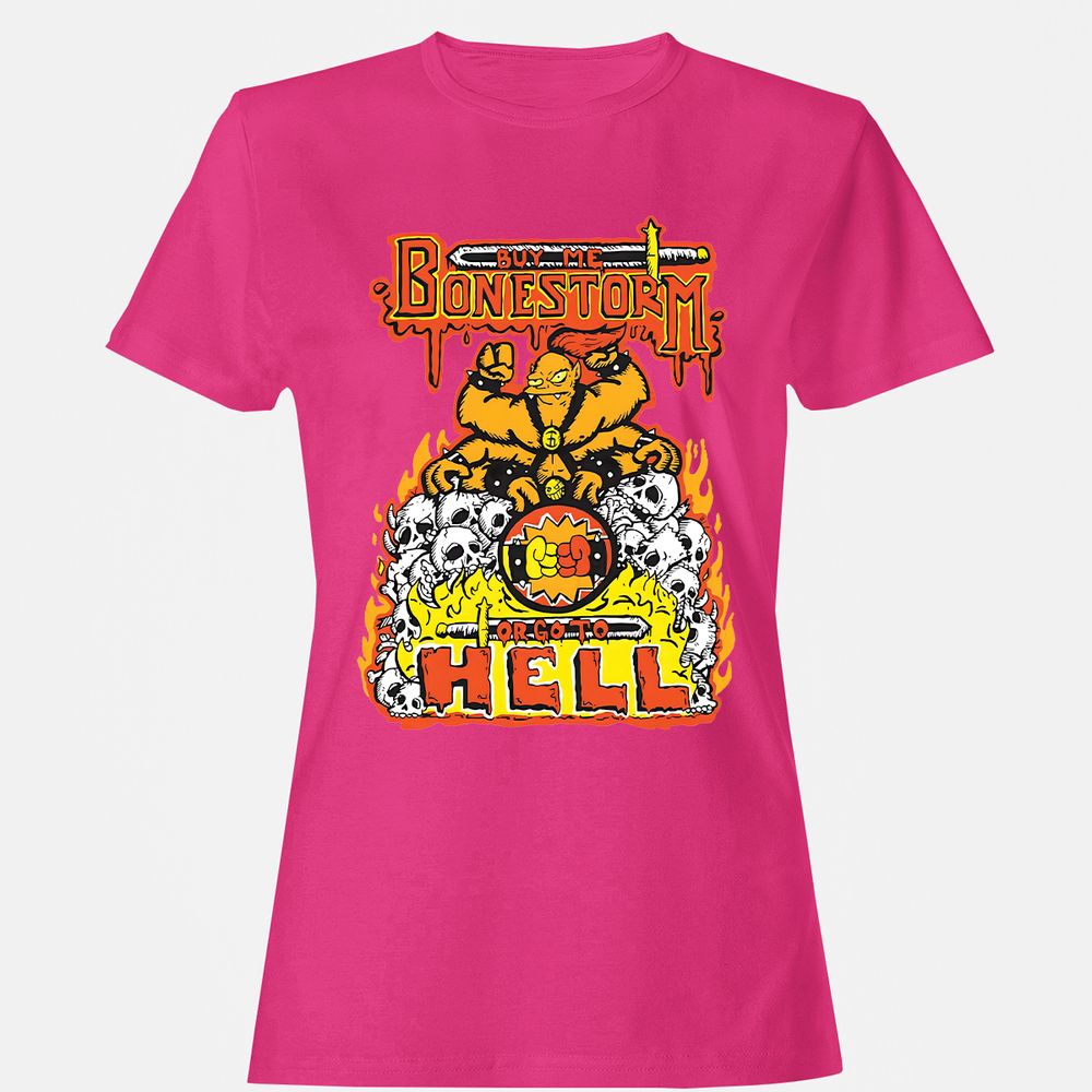 Women's T-Shirt - 4N5JTKQW - Heliconia - 6