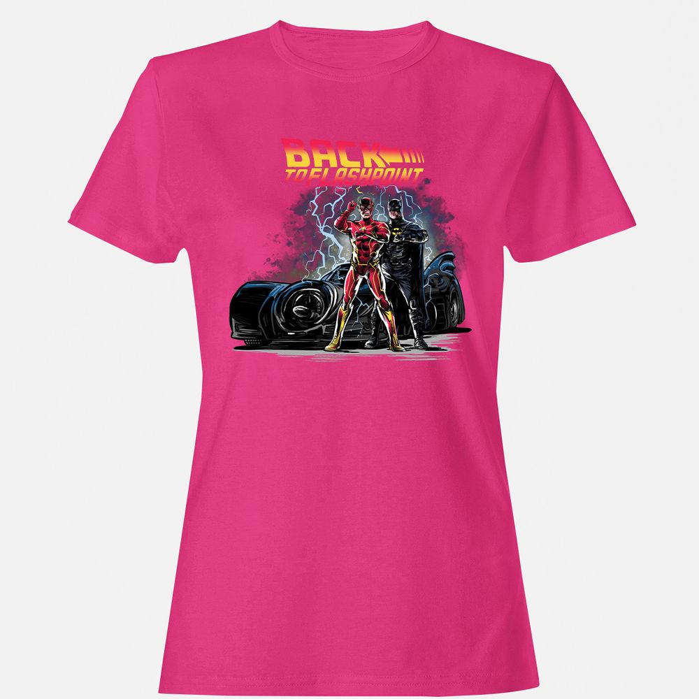 Women's T-Shirt - V7JKSTLU - Heliconia - 6