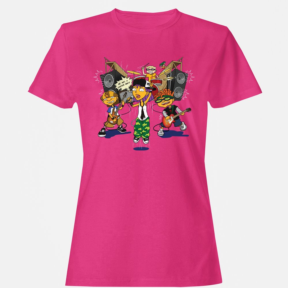Women's T-Shirt - UXXP7ZWW - Heliconia - 6