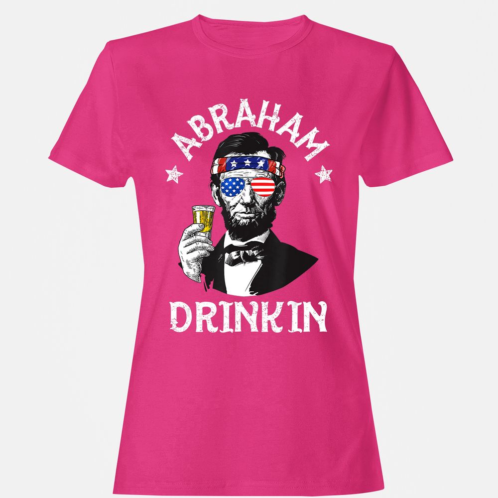 Women's T-Shirt - TMZ4W7QU - Heliconia - 6