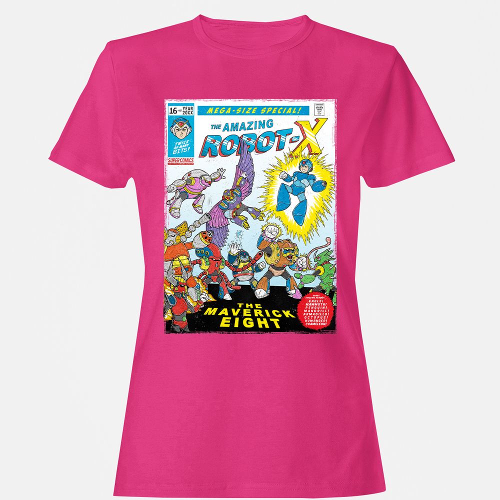 Women's T-Shirt - AJMJFKAA - Heliconia - 6