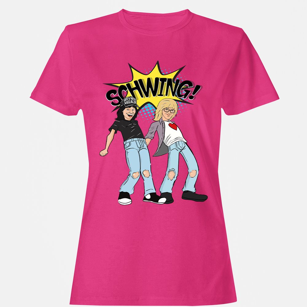 Women's T-Shirt - LU7JW7ST - Heliconia - 6