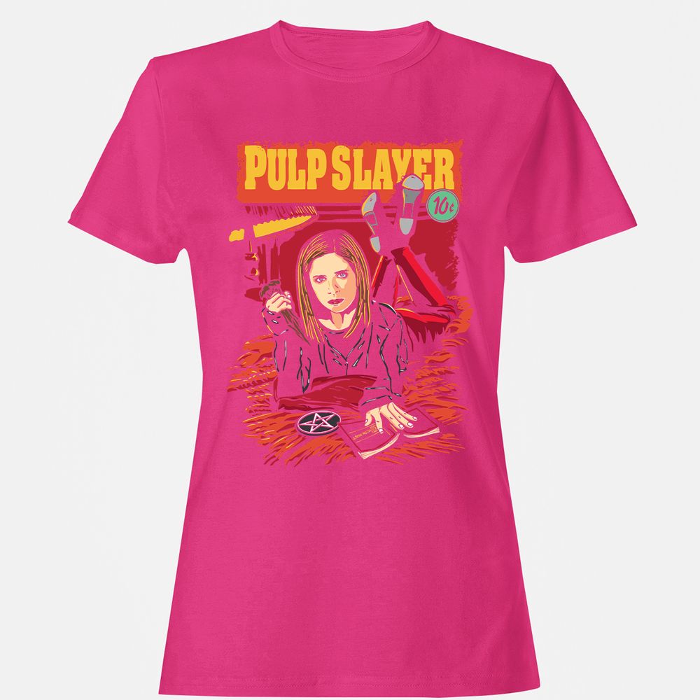 Women's T-Shirt - 67G4VQM8 - Heliconia - 6