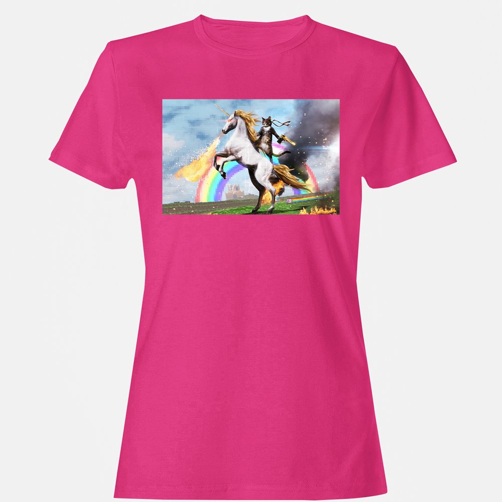 Women's T-Shirt - V88Y55VV - Heliconia - 6