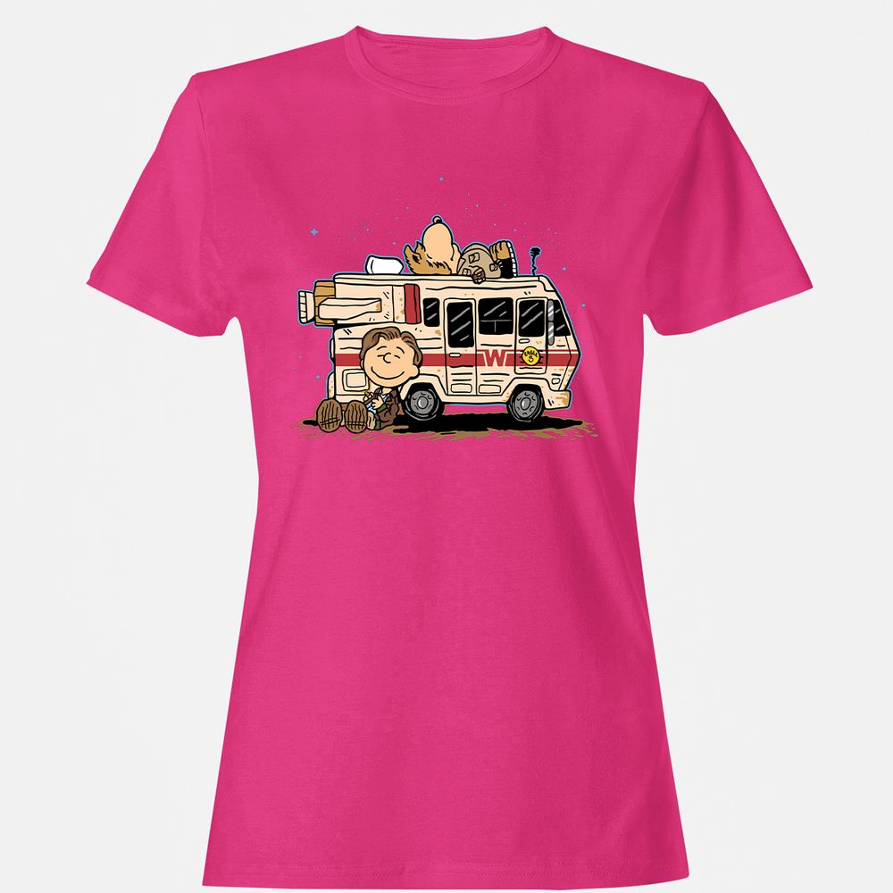 Women's T-Shirt - 9EP1QK2M - Heliconia - 6