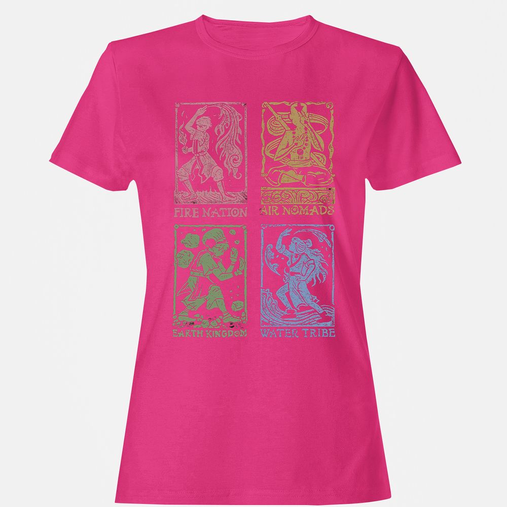 Women's T-Shirt - VX4H667H - Heliconia - 6