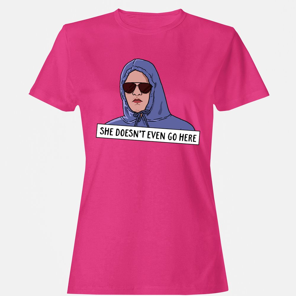 Women's T-Shirt - ZAU2BFW6 - Heliconia - 6