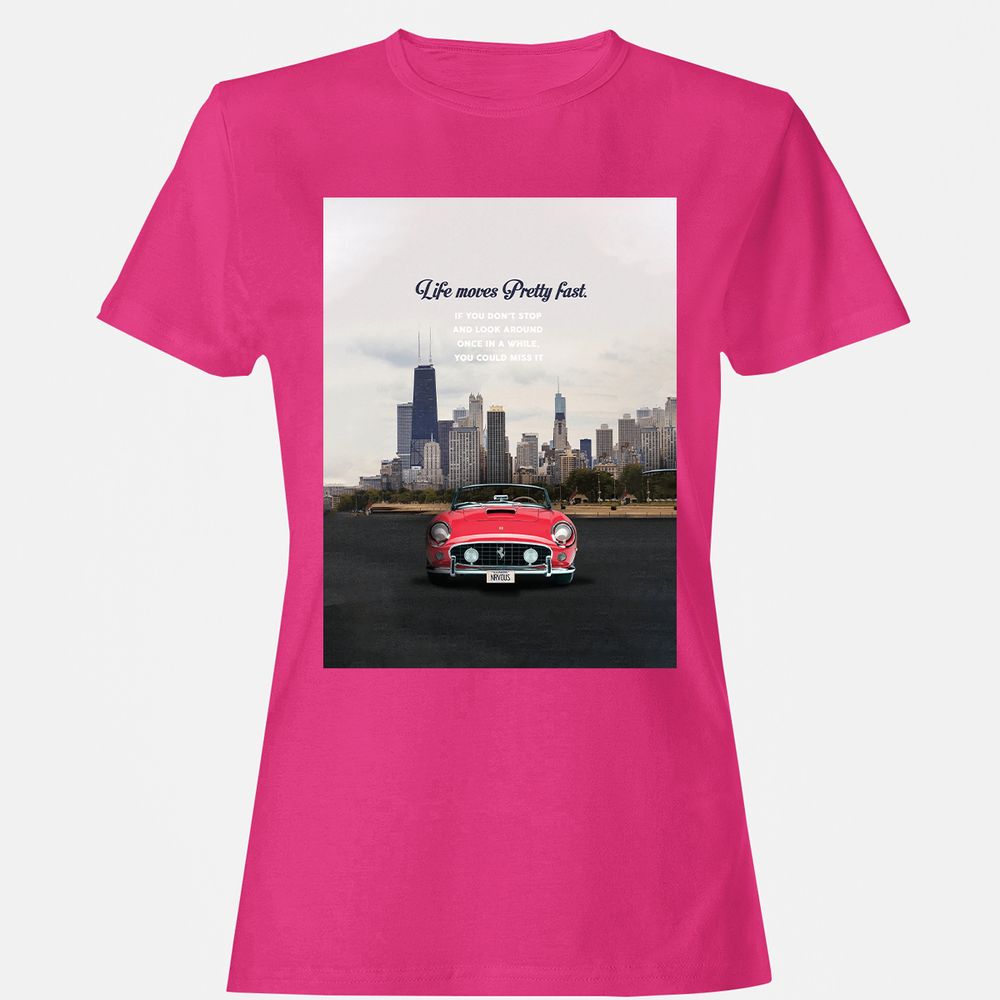 Women's T-Shirt - EUA64RK6 - Heliconia - 6