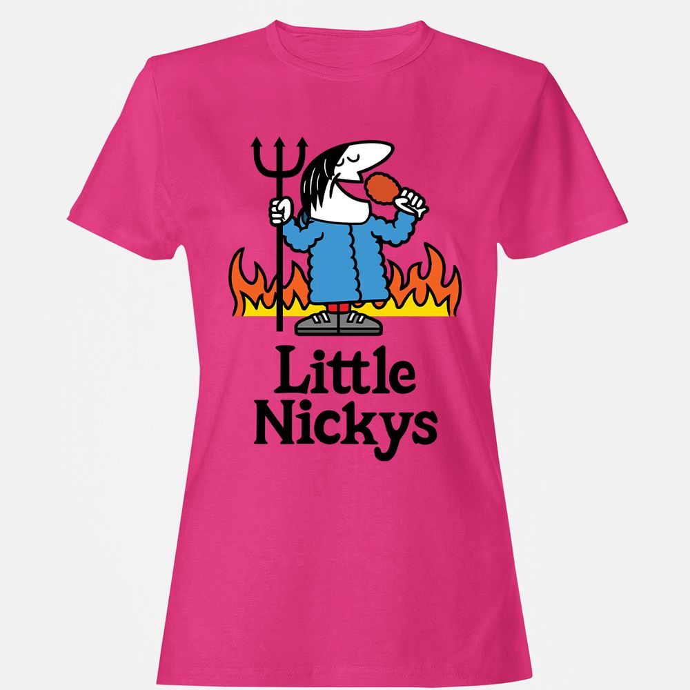 Women's T-Shirt - 61Q7YRGQ - Heliconia - 6