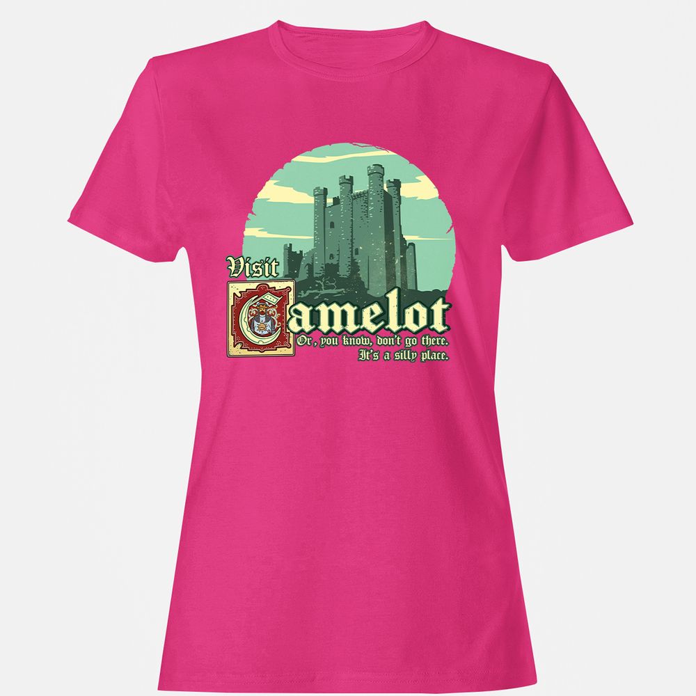 Women's T-Shirt - 24XK3CQM - Heliconia - 6