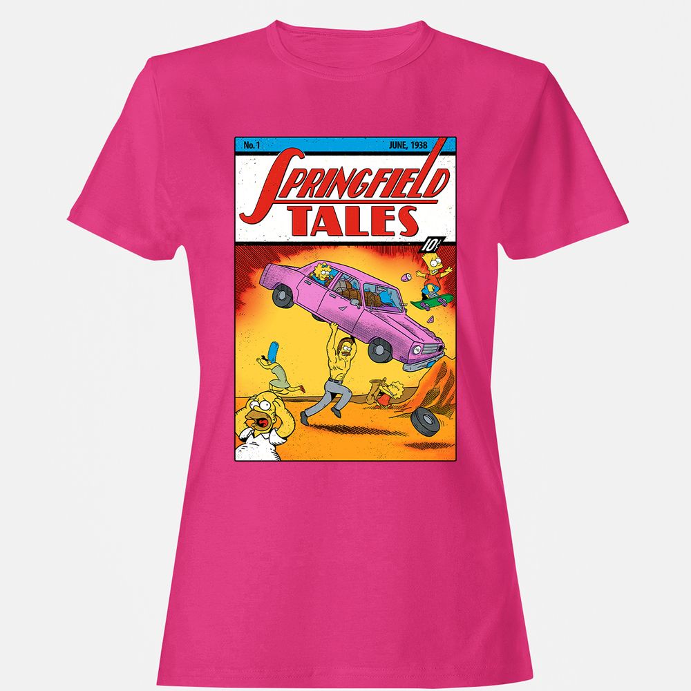 Women's T-Shirt - 7YJQMF7T - Heliconia - 6