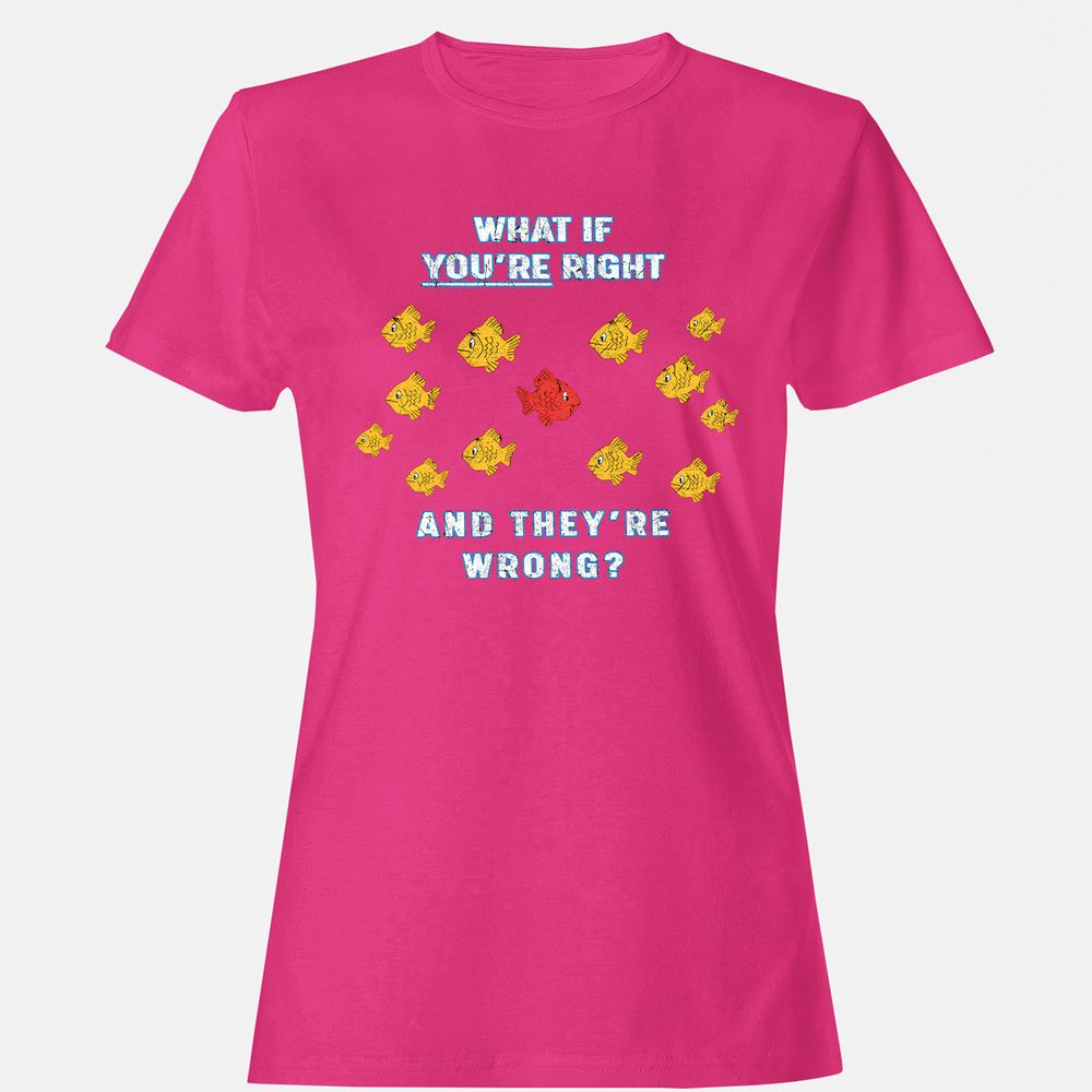 Women's T-Shirt - 6ZPULA2J - Heliconia - 6