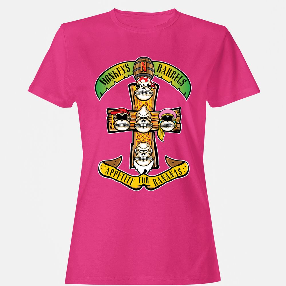 Women's T-Shirt - Y1UKQ8ZJ - Heliconia - 6