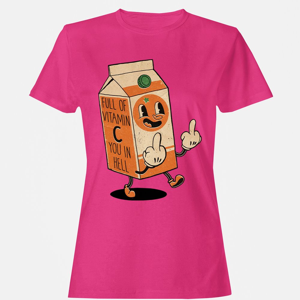 Women's T-Shirt - HJGXE73T - Heliconia - 6