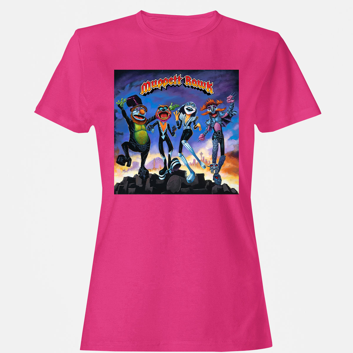 Women's T-Shirt - P9XEUXY6 - Heliconia - 6