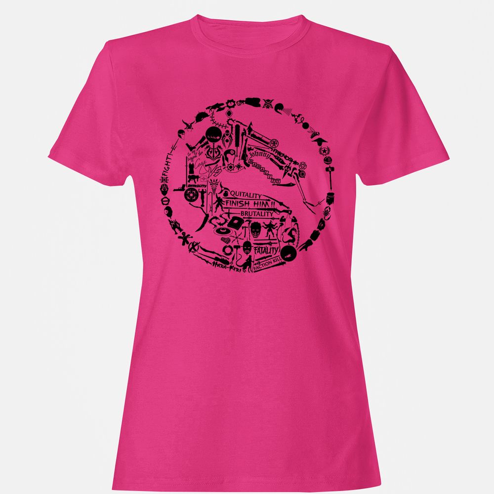 Women's T-Shirt - 4ANR8YE6 - Heliconia - 6