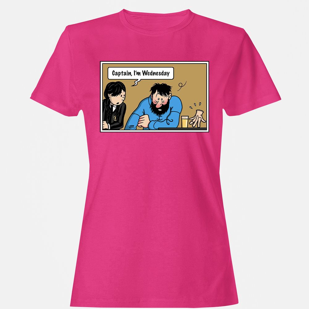 Women's T-Shirt - EQNFK7Y6 - Heliconia - 6