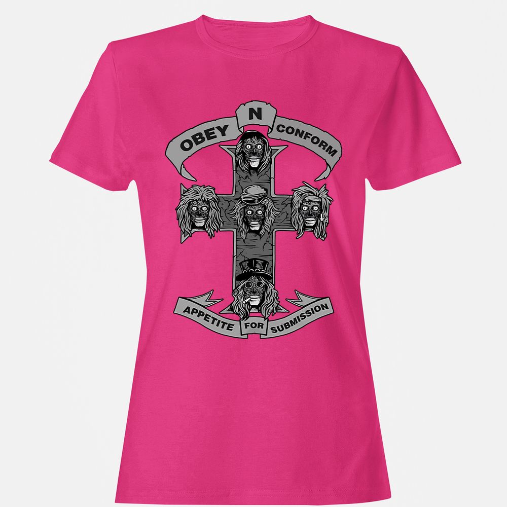 Women's T-Shirt - V1JKA5VG - Heliconia - 6