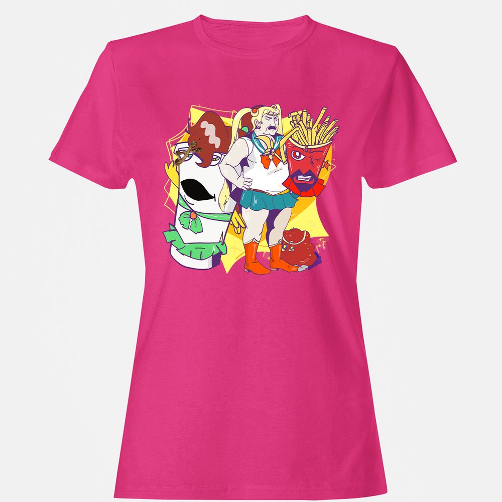 Women's T-Shirt - 7Y2UB47Q - Heliconia - 6