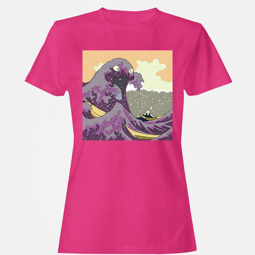 Women's T-Shirt - LTKV7ZKZ - Heliconia - 6