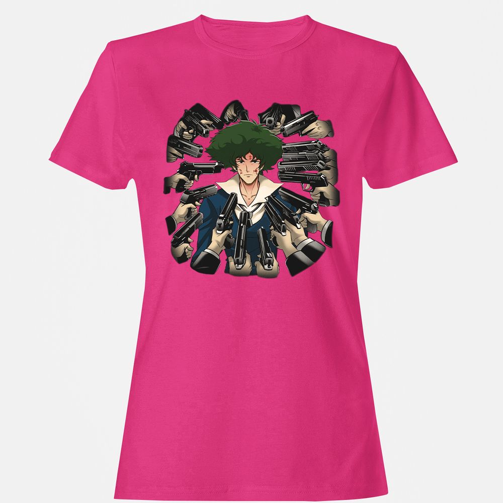 Women's T-Shirt - GQKZUUNY - Heliconia - 6