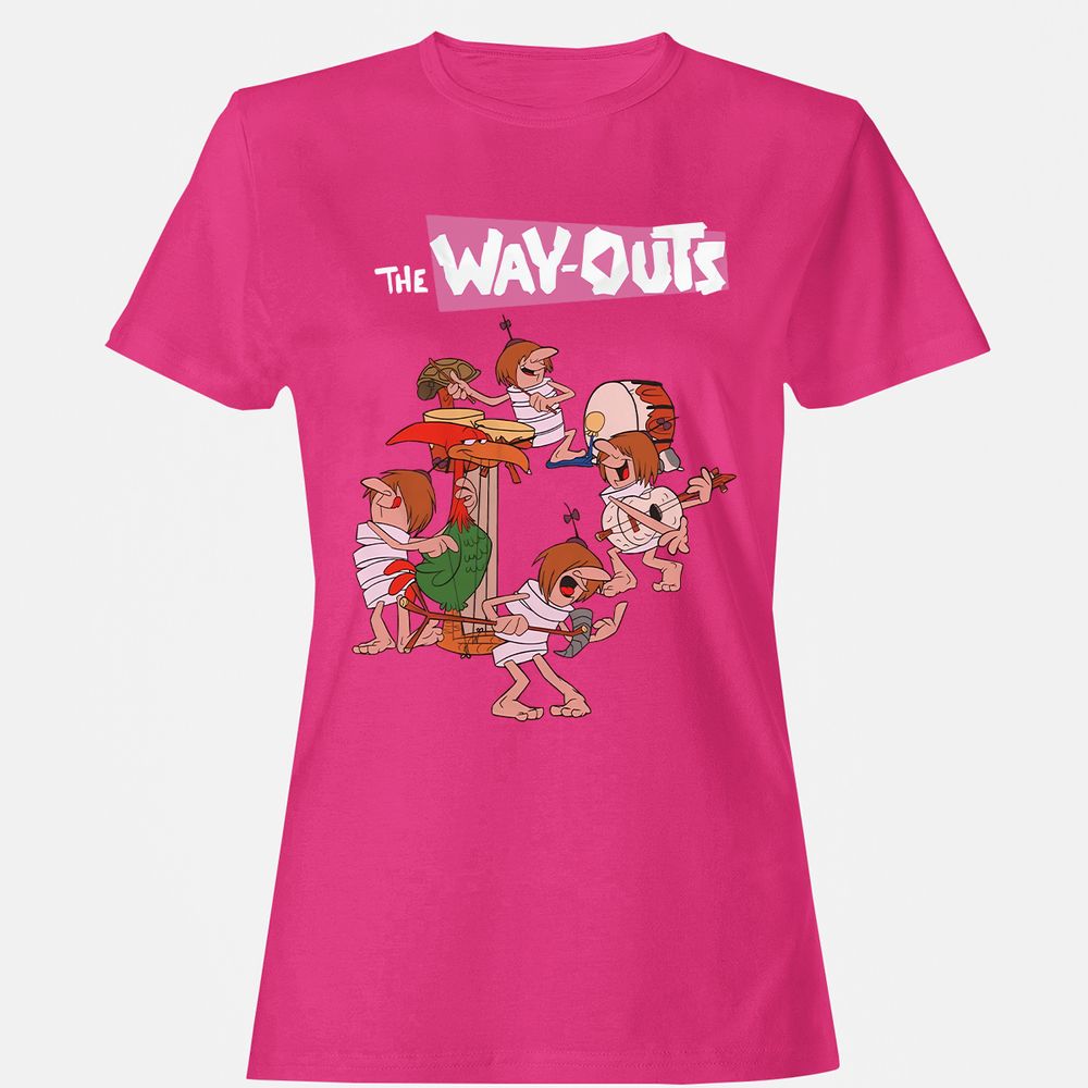 Women's T-Shirt - Q8K5UJPL - Heliconia - 6