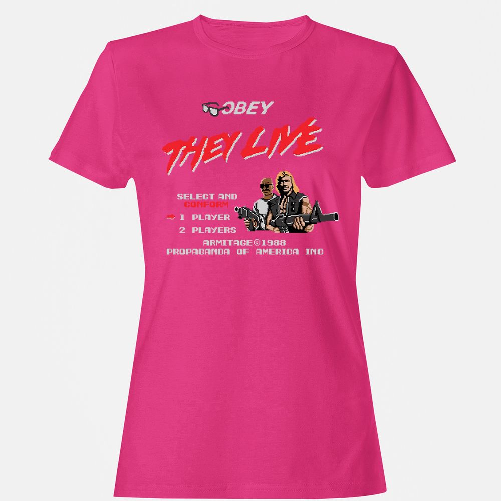 Women's T-Shirt - 6LTQYZMM - Heliconia - 6