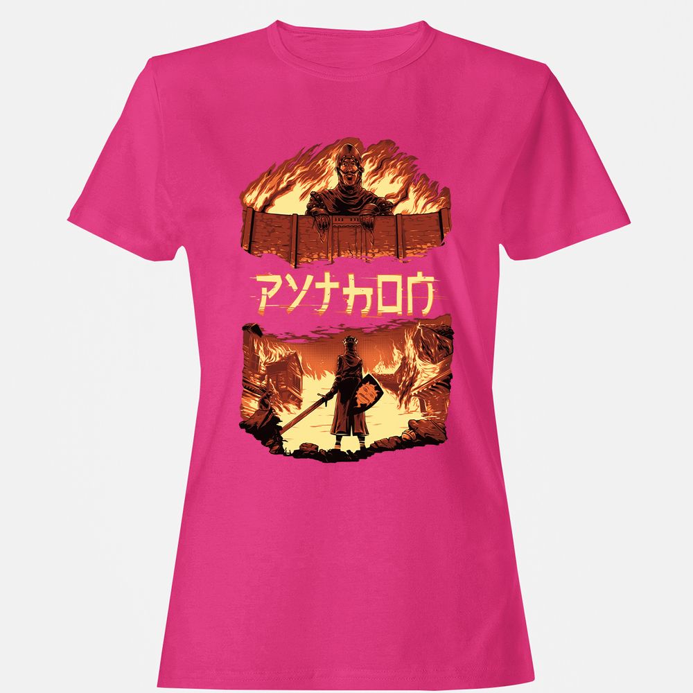 Women's T-Shirt - 8WHCQ3G8 - Heliconia - 6