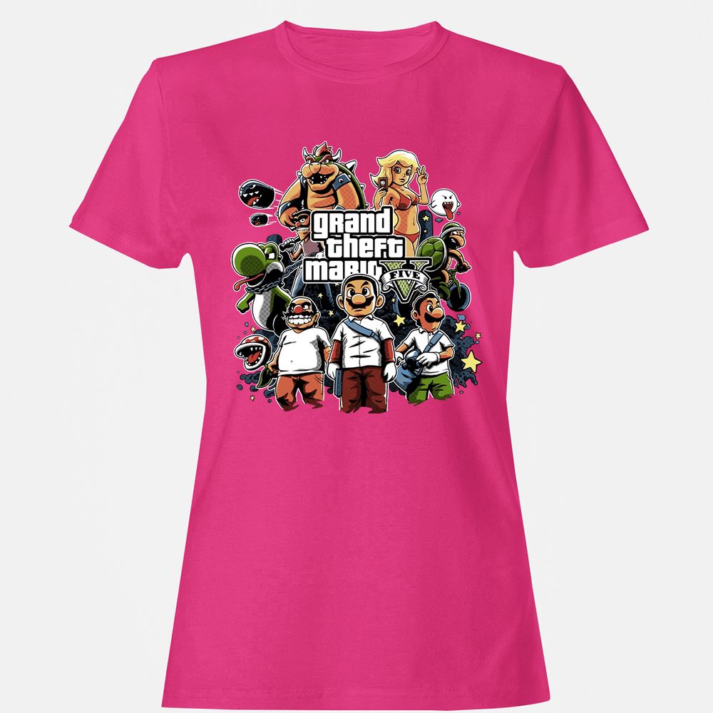 Women's T-Shirt - 456CRG4P - Heliconia - 6