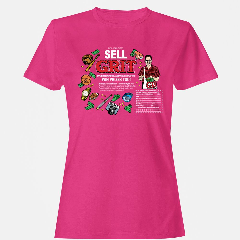 Women's T-Shirt - 277B88NU - Heliconia - 6