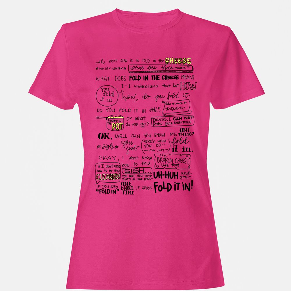Women's T-Shirt - YB2RGPM1 - Heliconia - 6