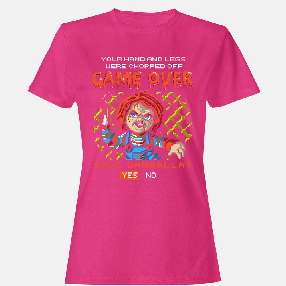 Women's T-Shirt - D45SUDWF - Heliconia - 6