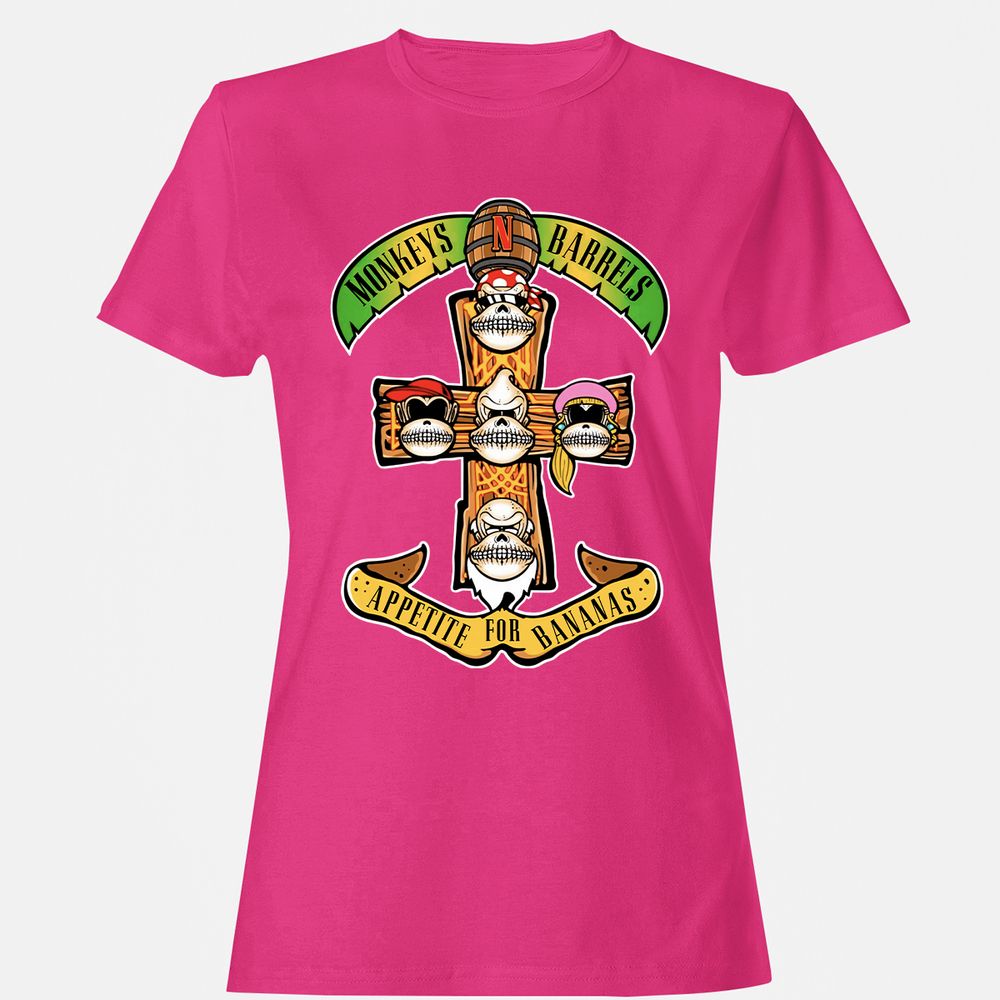 Women's T-Shirt - XZMLWN6G - Heliconia - 6