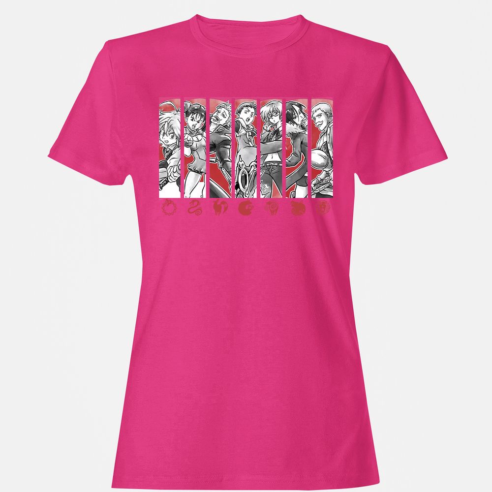 Women's T-Shirt - 82JQA7B2 - Heliconia - 6