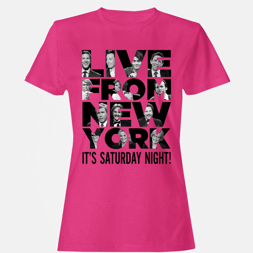 Women's T-Shirt - M8BLZQ5Q - Heliconia - 6
