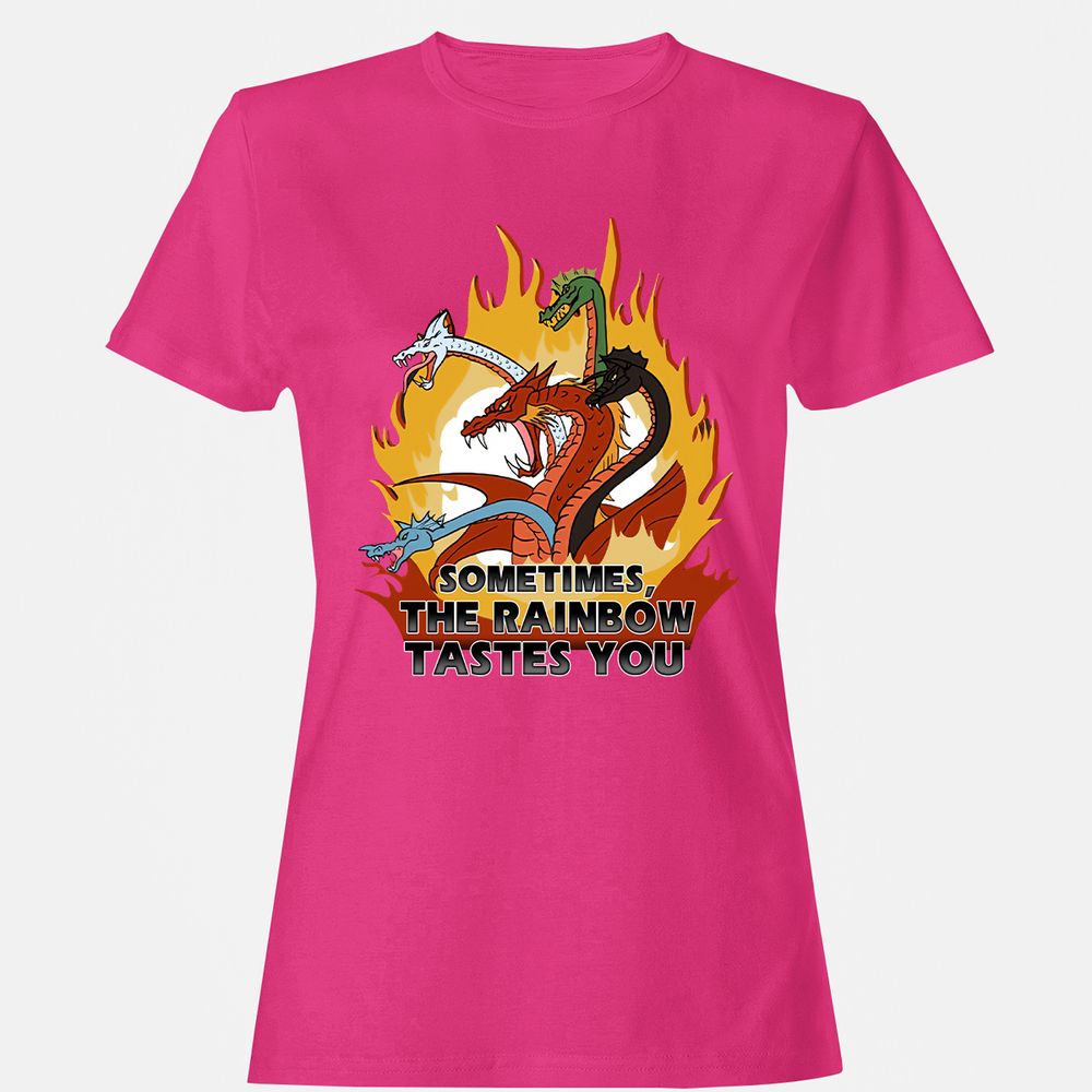 Women's T-Shirt - ELCZQB6N - Heliconia - 6