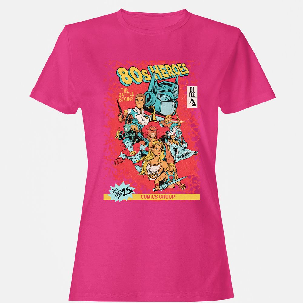 Women's T-Shirt - FL4YBBD2 - Heliconia - 6