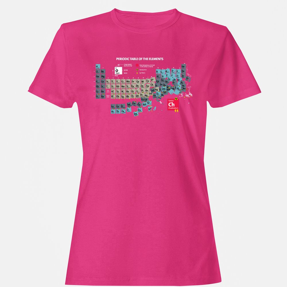 Women's T-Shirt - C1DZ6GQR - Heliconia - 6