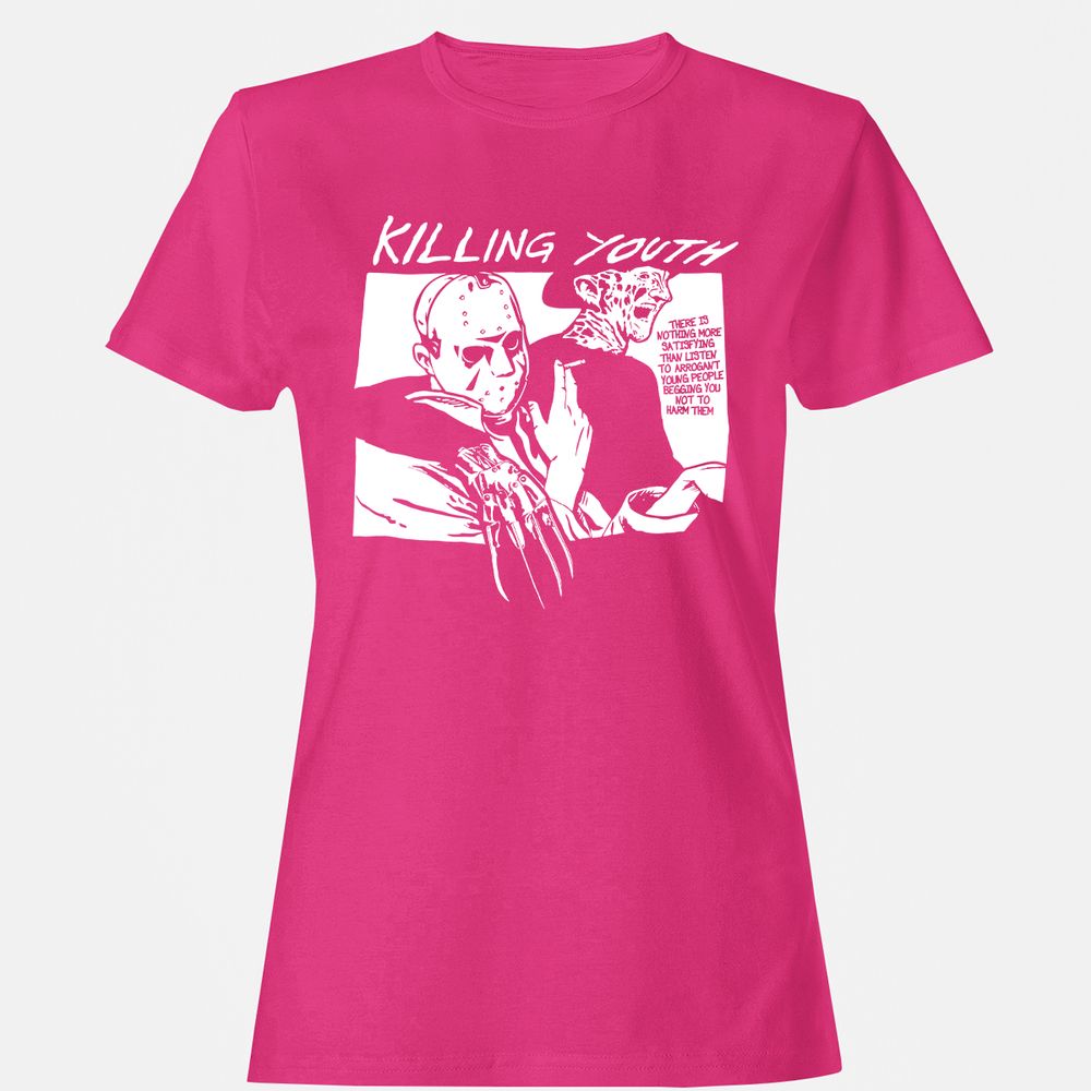 Women's T-Shirt - Q73ELZH3 - Heliconia - 6