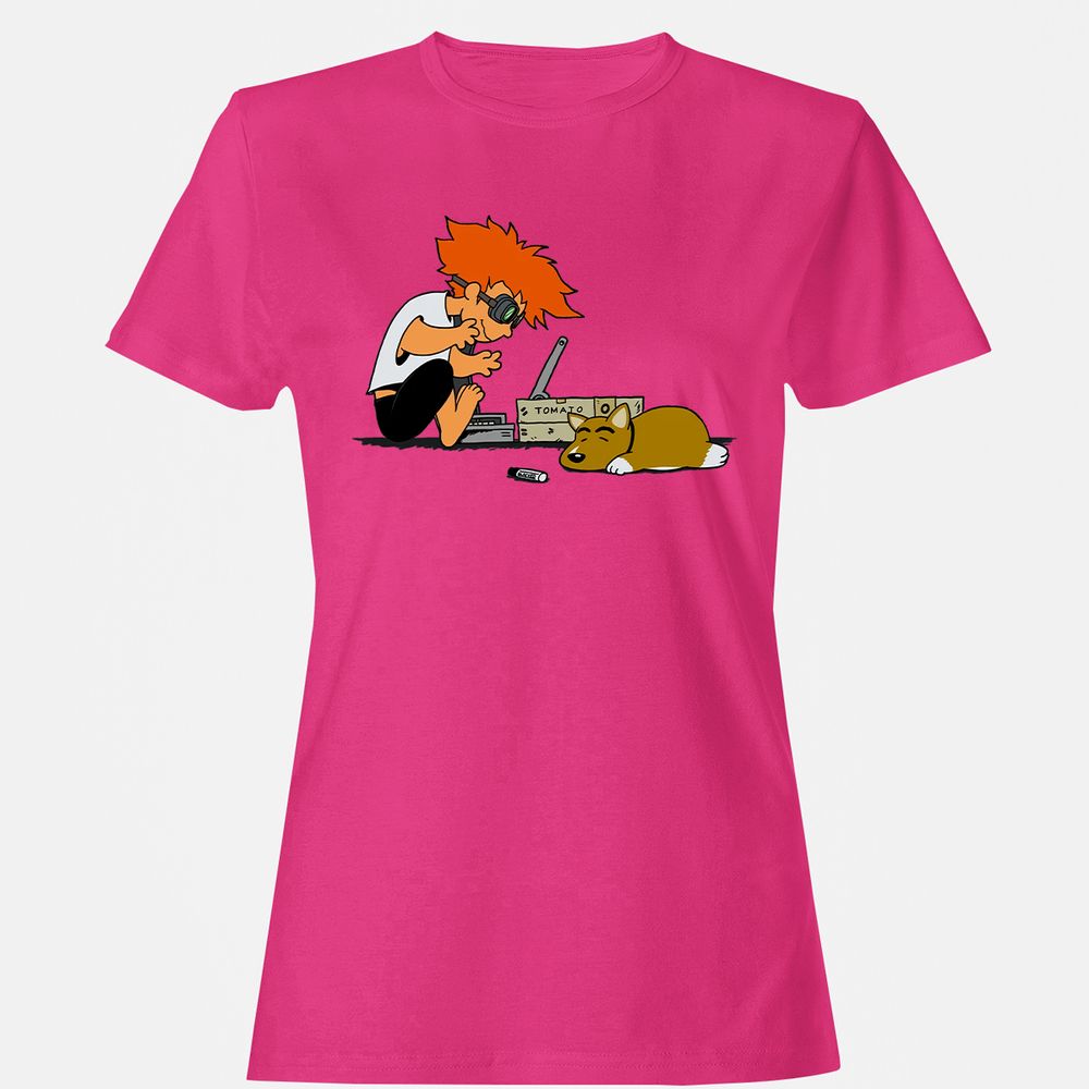 Women's T-Shirt - LX6C7821 - Heliconia - 6