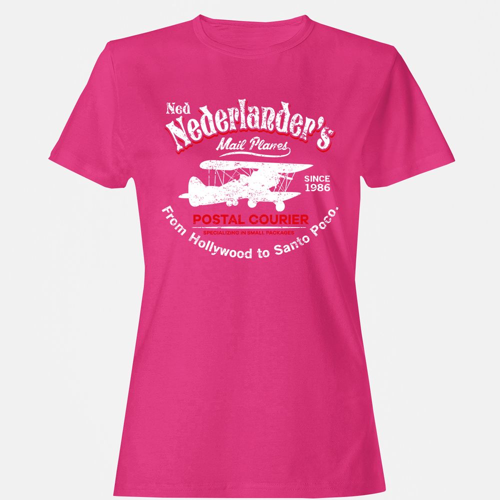 Women's T-Shirt - QL5Z7AMB - Heliconia - 6