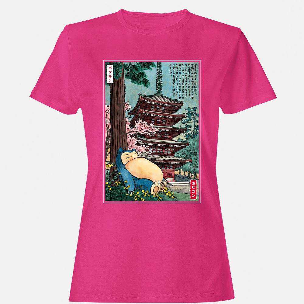 Women's T-Shirt - 3ECXWRP9 - Heliconia - 6