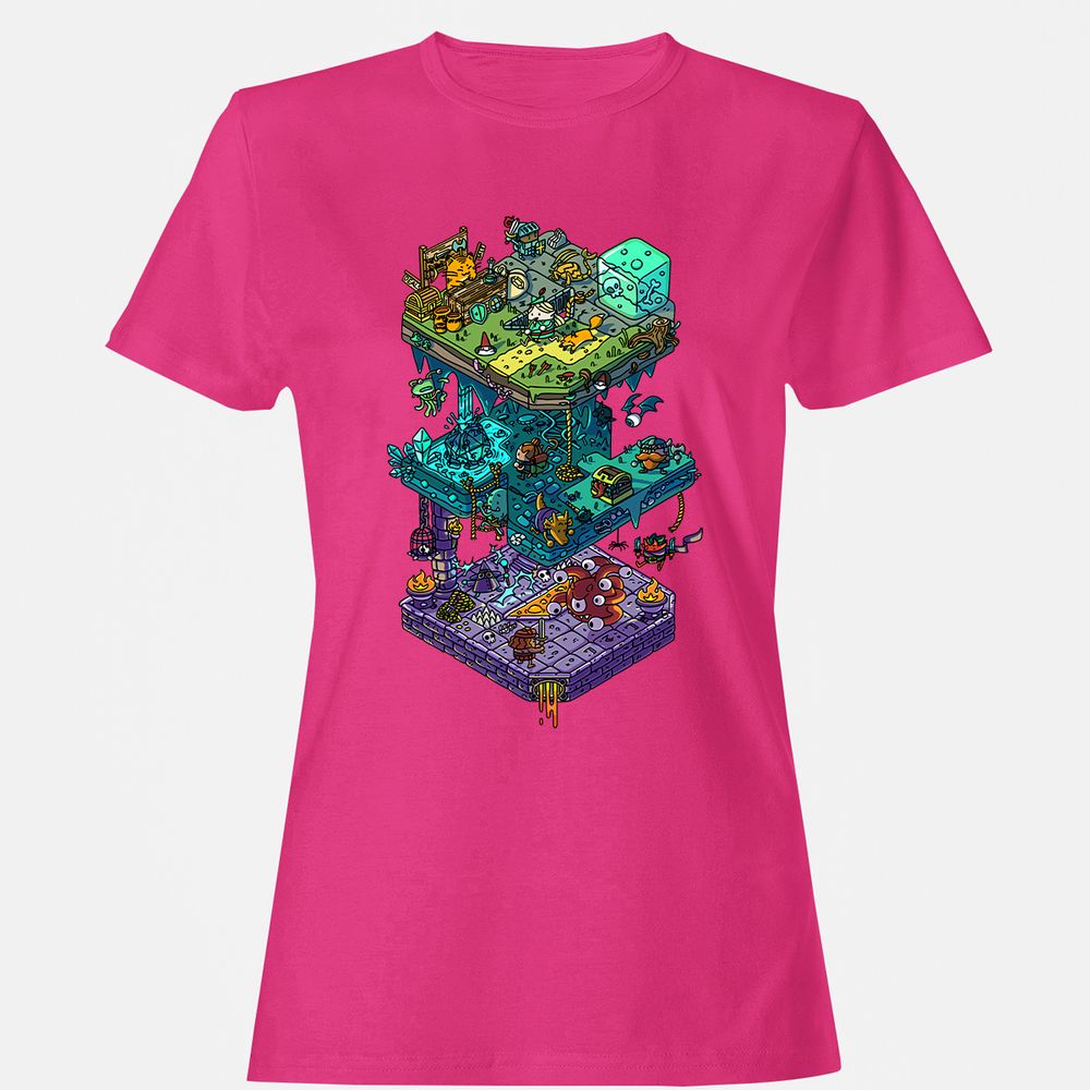 Women's T-Shirt - 591ELRKZ - Heliconia - 6