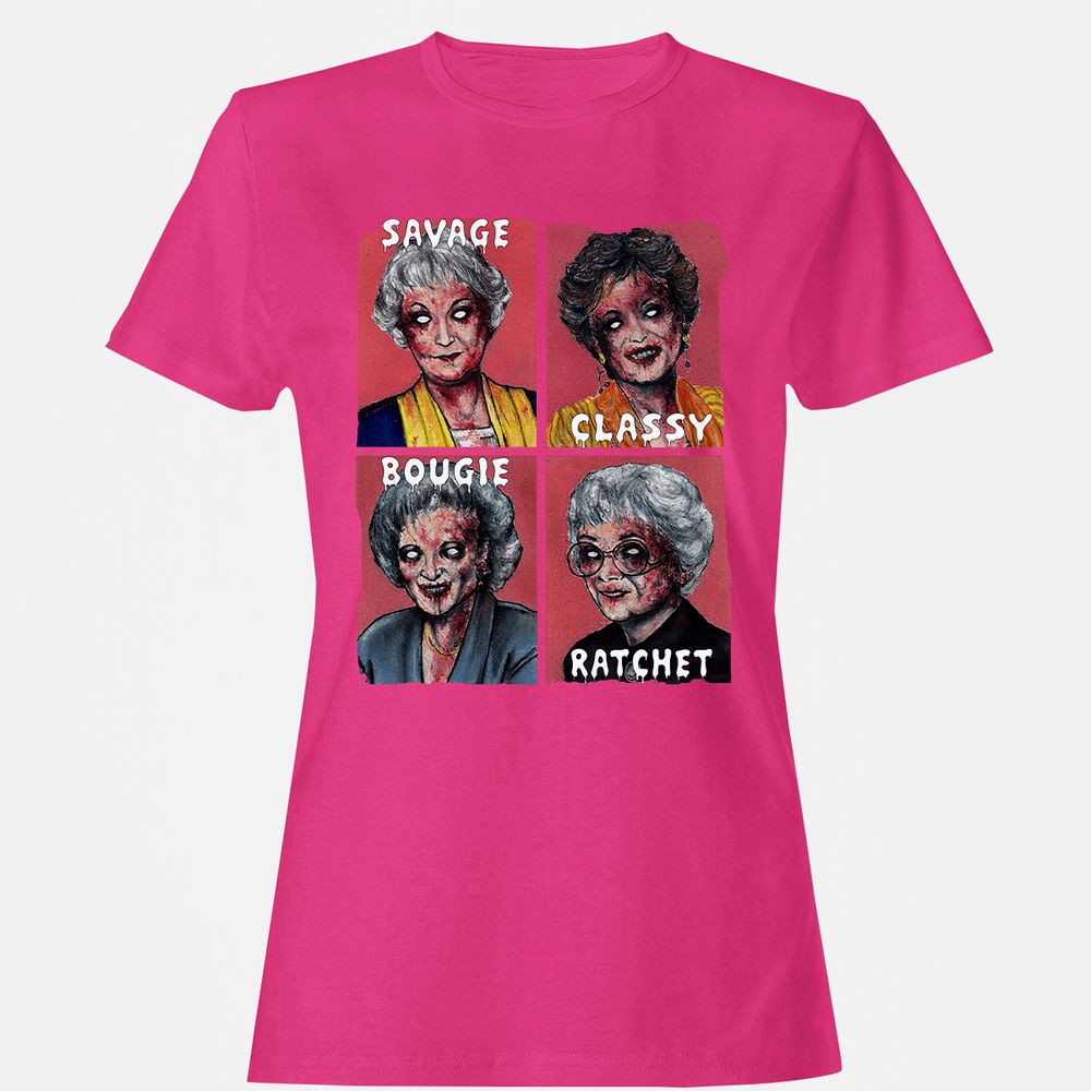 Women's T-Shirt - G9UMJP7W - Heliconia - 6