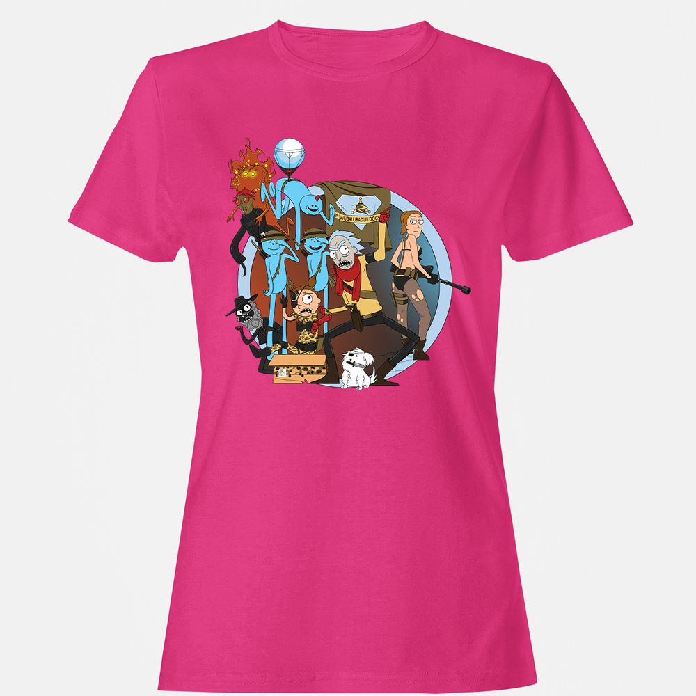 Women's T-Shirt - Z4J5AR9Z - Heliconia - 6