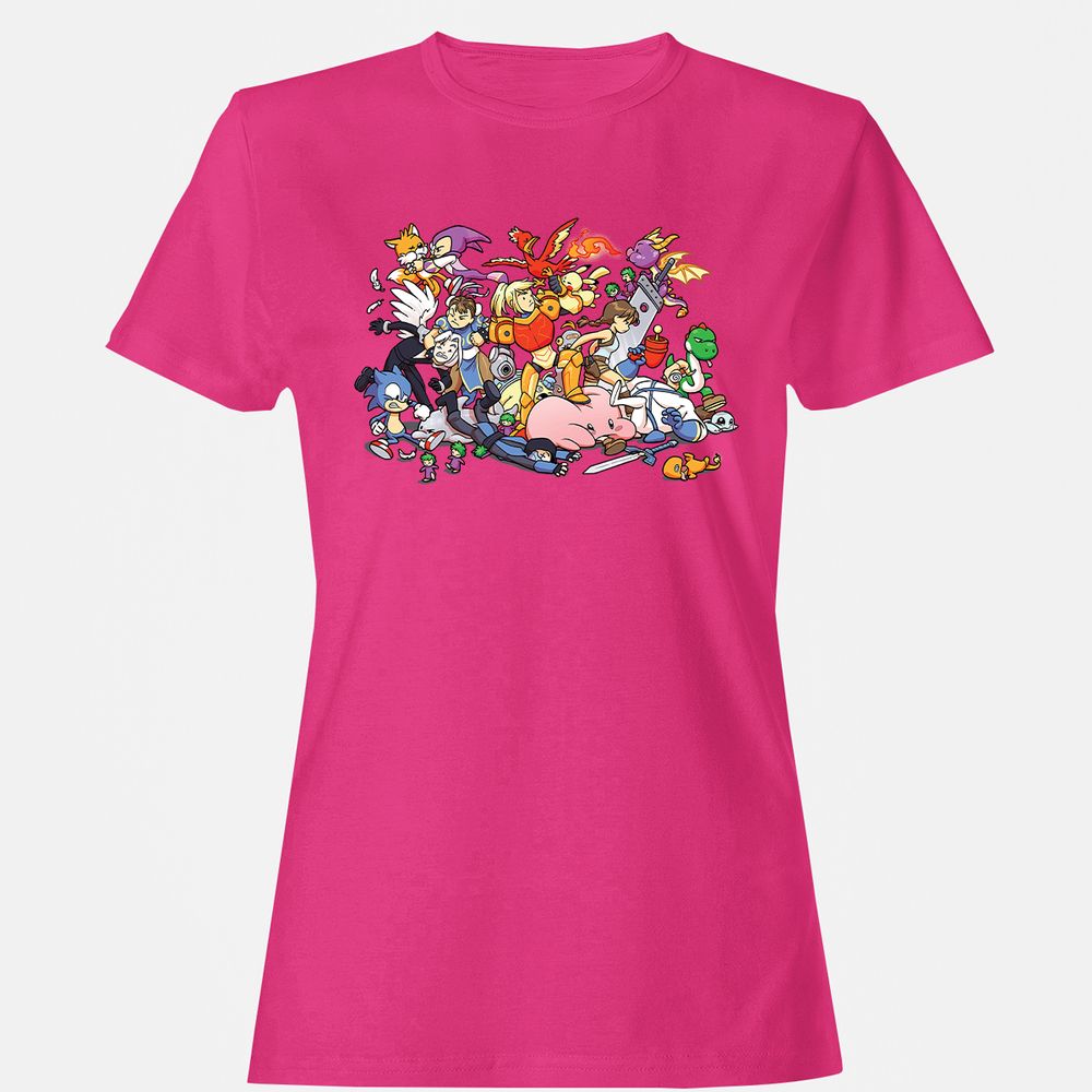 Women's T-Shirt - 197MLCMZ - Heliconia - 6