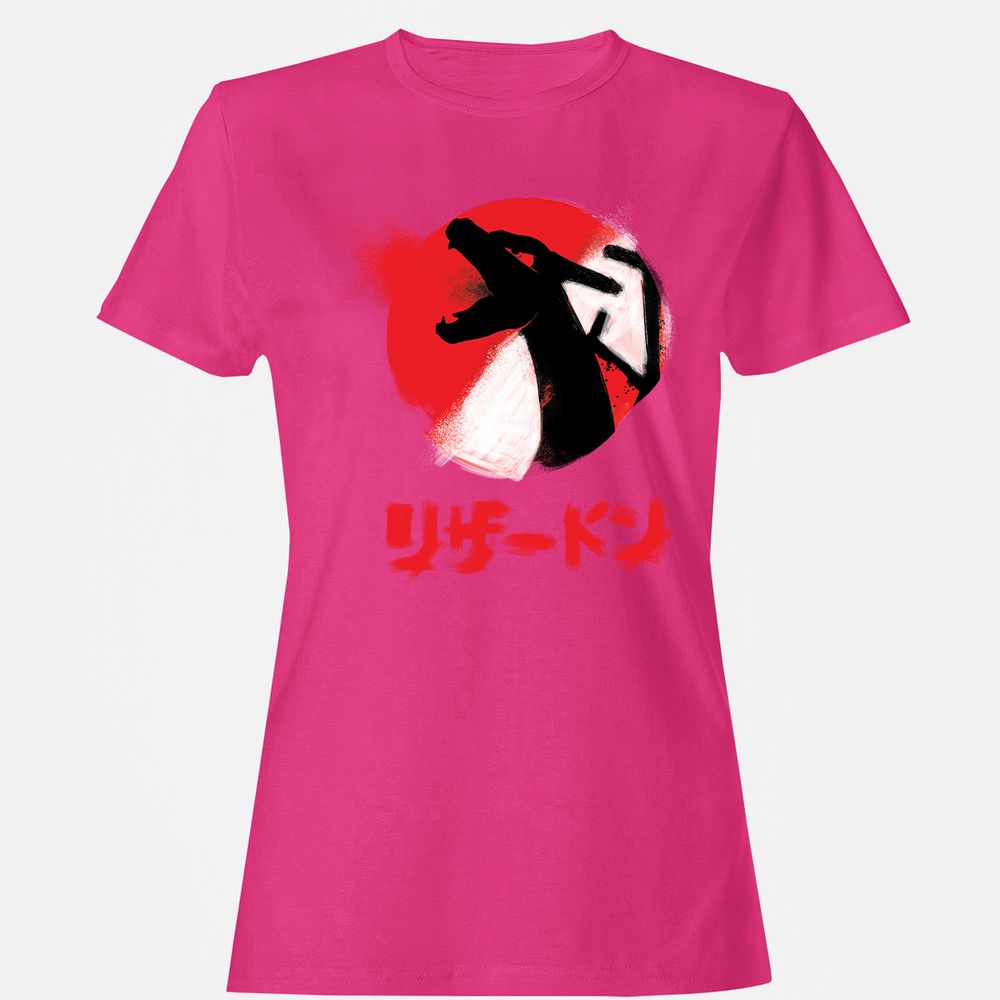 Women's T-Shirt - B5UZ6PCW - Heliconia - 6
