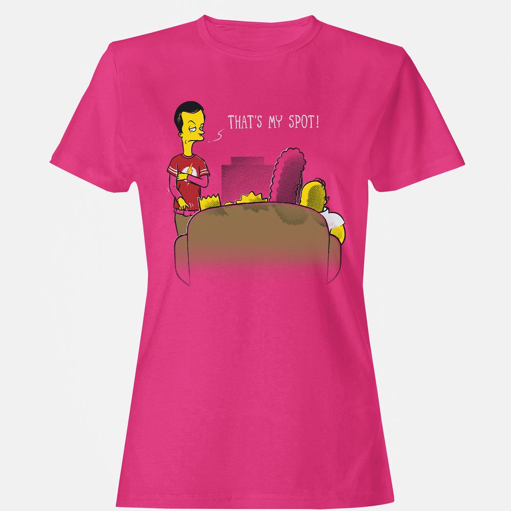 Women's T-Shirt - LZ5GBJ2P - Heliconia - 6