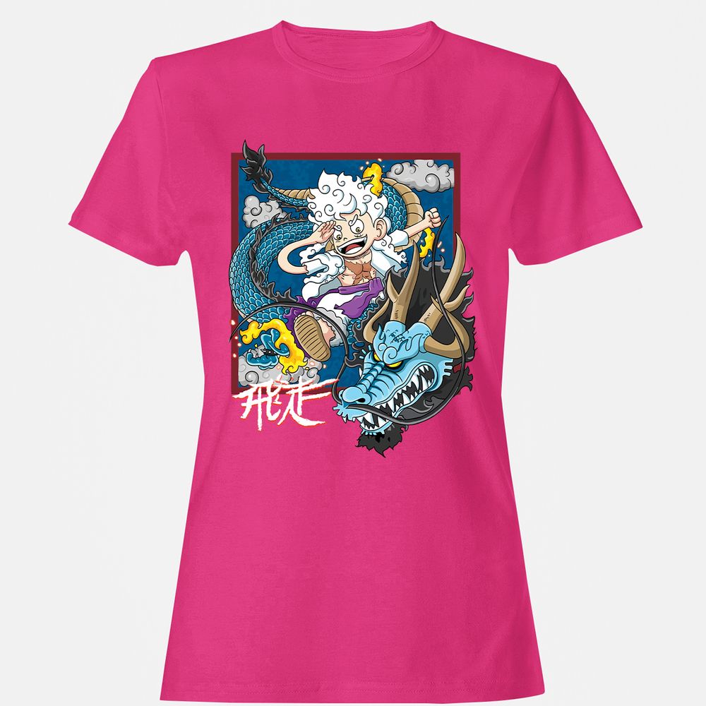 Women's T-Shirt - Q1DYXWVS - Heliconia - 6