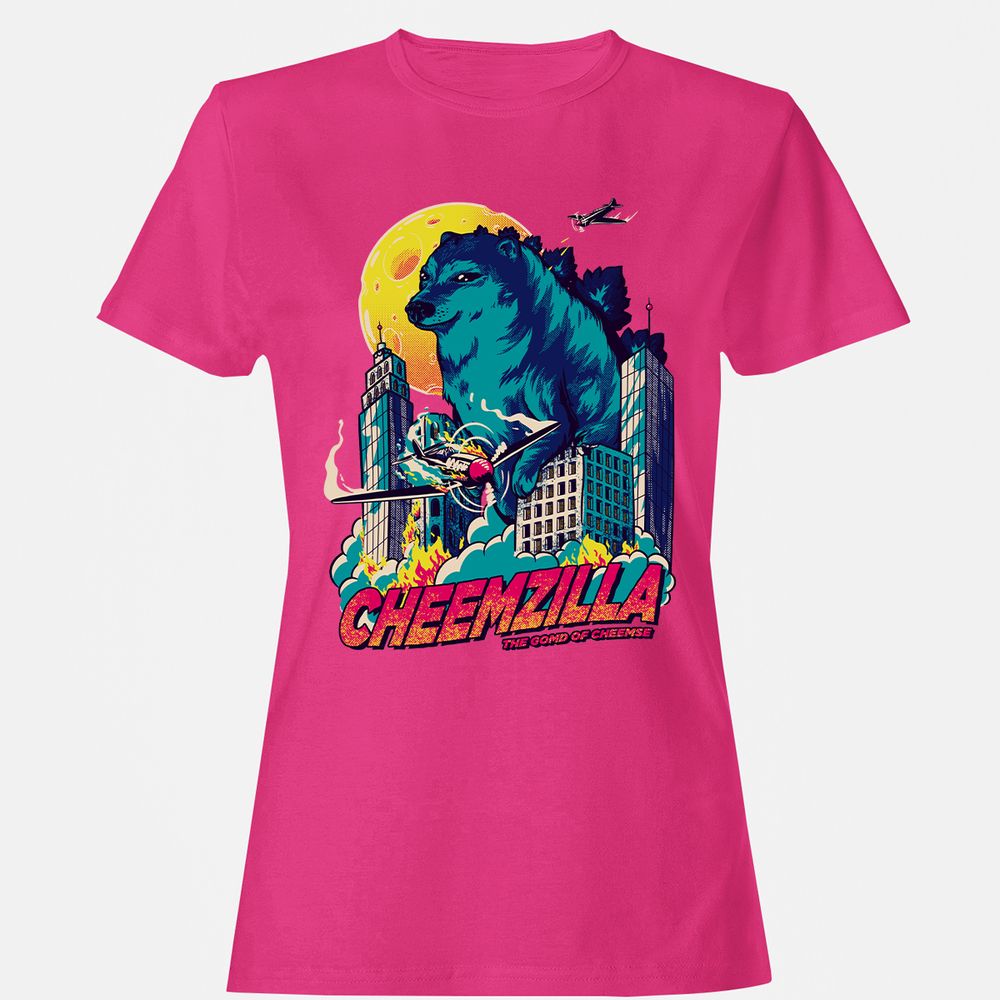 Women's T-Shirt - L333P5VJ - Heliconia - 6